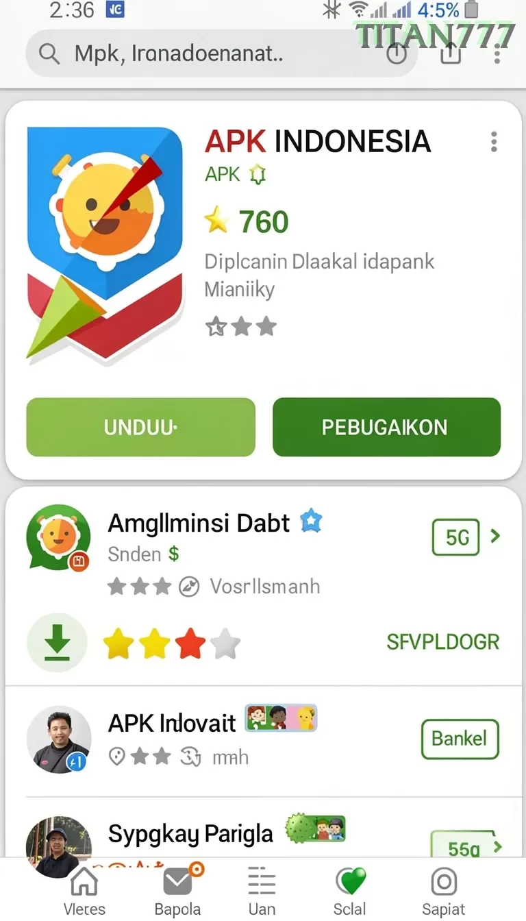 Cuplikan layar JP6789 — pengaturan akun